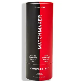 EYE OF LOVE - MATCHMAKER PHEROMONE 2PC SET COUPLES KIT ATTIRE HER and HIM 20 ML