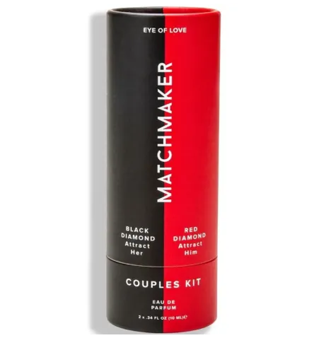 EYE OF LOVE - MATCHMAKER PHEROMONE 2PC SET COUPLES KIT ATTIRE HER and HIM 20 ML