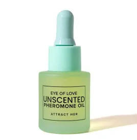 EYE OF LOVE - OLIO PROFUMATO CON FEROMONI PER UOMO, SENZA PROFUMO, 20 ML