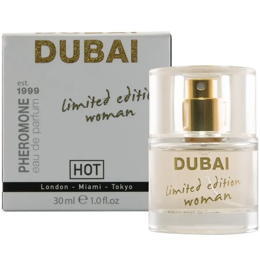 HOT - PARFUM AUX PHÉROMONES DUBAI ÉDITION LIMITÉE FEMME 30 ML HOT - PARFUM AUX PHÉROMONES DUBAI ÉDITION LIMITÉE FEMME 30 ML