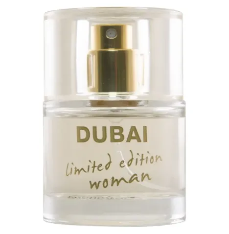 HOT - PERFUME CON FEROMONAS DUBAI EDICIÓN LIMITADA MUJER 30 ML