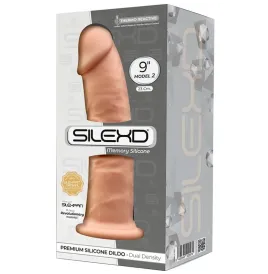 SILEXD - MODELO 2 PENE REALÍSTICO SILICONA PREMIUM SILEXPAN 23 CM