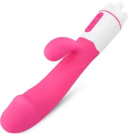 ARMONY - HAPPY VIBRATOR and RECHARGEABLE FUCHSIA STIMULATOR