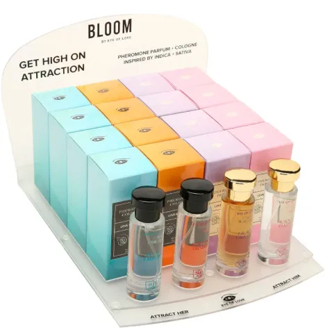 EYE OF LOVE - BLOOM PRÉSENTOIR 4X4 PARFUMS 30 ML