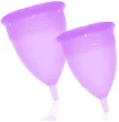 STERCUP - FDA SILIKON-MENSTRUALCUP PACKUNGSGRÖSSE S L LILA