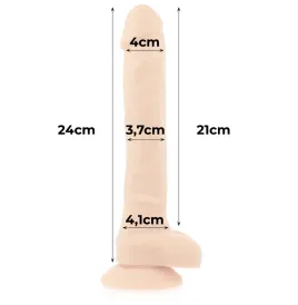 COCK MILLER - HARNESS SILICONE DENSITY ARTICULABLE COCKSIL 24 CM