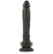 COCK MILLER - HARNESS SILICONE DENSITY ARTICULABLE COCKSIL BLACK 24 CM