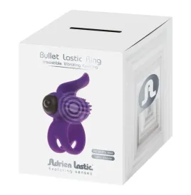 ADRIEN LASTIC - ANELLO VIBRATORE BULLET LASTIC VIOLA
