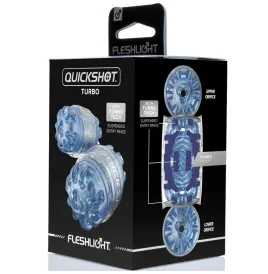 FLESHLIGHT - MASTURBATOR QUICKSHOT TURBO BLUE ICE