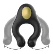 ARMONY - SILICONE VIBRATOR RING 3 MOTORS RECHARGEABLE BLACK - GOLD