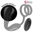 IBIZA - WIGGLE PLUG ANALE ROTANTE TELECOMANDATO CON VIBRAZIONE PERINEALE E ANELLI PER LESTENSIONE DEL PENE IBIZA - WIGGLE PLUG ANALE ROTANTE TELECOMANDATO CON VIBRAZIONE PERINEALE E ANELLI PER LESTENSIONE DEL PENE