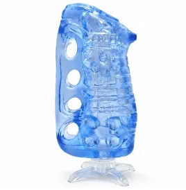 FLESHLIGHT – MASTURBATORE MANUALE MASCHILE FLESHSKINS GRIP BLUE ICE BLU