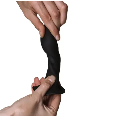 ADRIEN LASTIC - HITSENS 5 SILIKONDILDO SCHWARZ