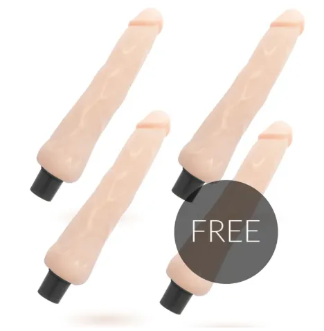 LOVECLONE - RAGNAR SELF LUBRICATION VIBRADOR 24.5 CM -O- 3.5 CM 3 1 GRATIS