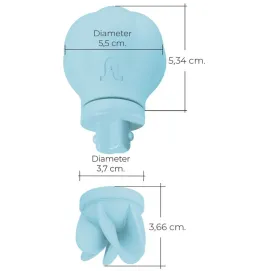 ADRIEN LASTIC - STIMOLATORE CLITORIDE CARESS BLU