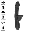 IBIZA - VIBRATOR AND CLITORIS STIMULATOR WITH BITING AND ROTATION EFFECT