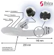 IBIZA - VIBRATOR AND CLITORIS STIMULATOR WITH BITING AND ROTATION EFFECT