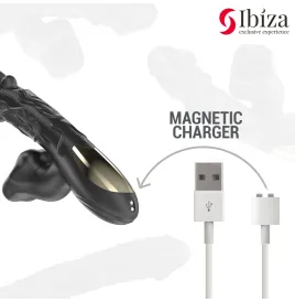 IBIZA - VIBRATOR AND CLITORIS STIMULATOR WITH BITING AND ROTATION EFFECT
