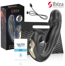 IBIZA - ROSE VIBRATOR FLICKING EFFECT AND CLIT STIMULATOR