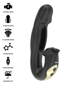 IBIZA - ROSE VIBRATOR FLICKING EFFECT AND CLIT STIMULATOR