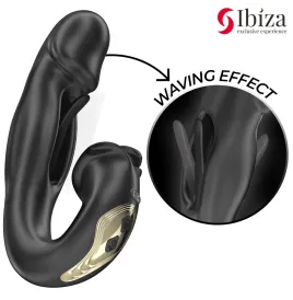 IBIZA - ROSE VIBRATOR FLICKING EFFECT AND CLIT STIMULATOR
