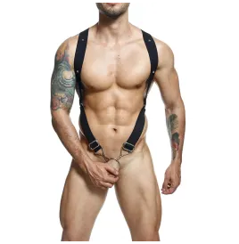 MOB - DNGEON BLACK CROSS BACK HARNESS ONE SIZE