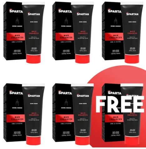 SPARTAN - GEL DE ERECCION-ORGASMO-DURACION DE PAREJA 100 VEGANO 51 GRATIS