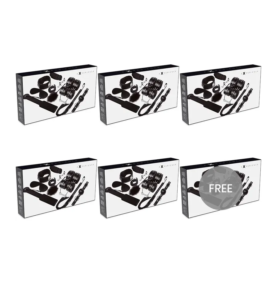EXPERIENCE - BDSM FETISH KIT BLACK SERIES 51 FREE EXPERIENCE - BDSM FETISH KIT BLACK SERIES 51 FREE