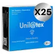 UNILATEX - PRESERVATIVOS NATURALES 144 UDS X 25 UDS