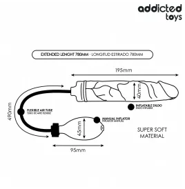 ADDICTED TOYS - DILDO GONFIABILE MODELLO 4