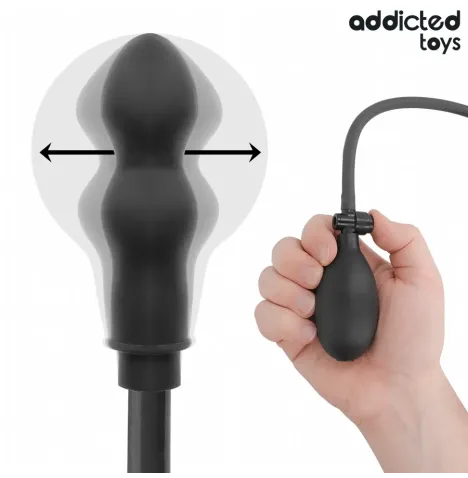 ADDICTED TOYS - INFLATABLE DOUBLE BUTT PLUG MODEL 1