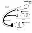 ADDICTED TOYS - INFLATABLE DOUBLE BUTT PLUG MODEL 1 ADDICTED TOYS - INFLATABLE DOUBLE BUTT PLUG MODEL 1