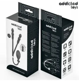 ADDICTED TOYS - PLUG ANAL DOUBLE GONFLABLE MODÈLE 1