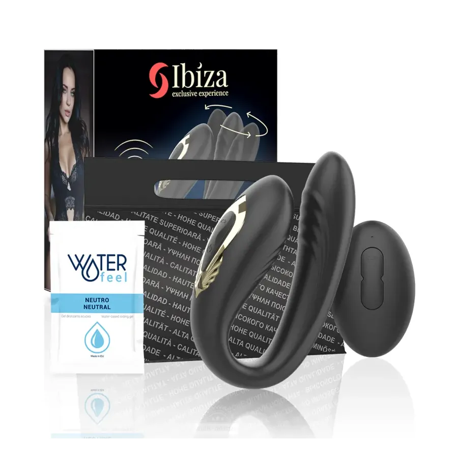 IBIZA - DOPPIO VIBRATORE ROTANTE IBIZA - DOPPIO VIBRATORE ROTANTE