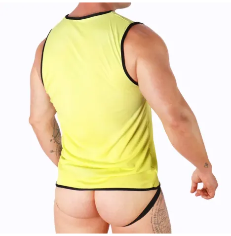 MACHO - CAMISETA AMARILLO S-M