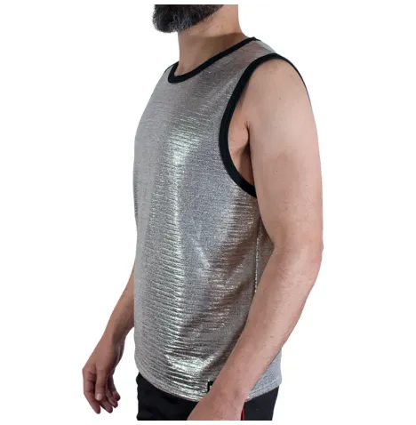 MACHO - T-SHIRT CON GLITTER FINI S-M