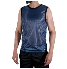 MACHO - T-SHIRT BLU NAVY S-M