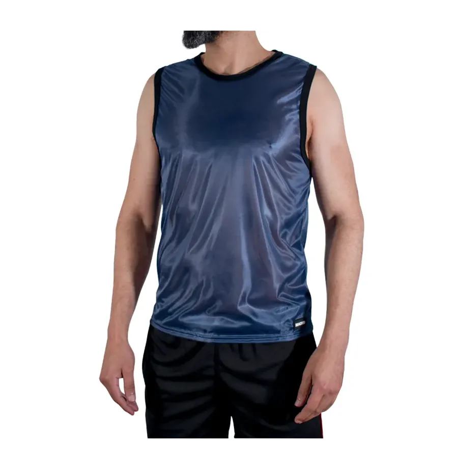 MACHO - T-SHIRT BLU NAVY S-M MACHO - T-SHIRT BLU NAVY S-M