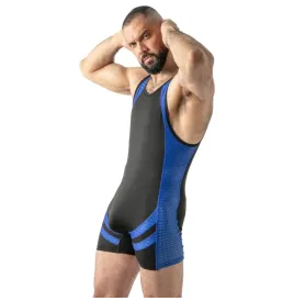 LOCKER GEAR - CANOTTA BLU AD ACCESSO LIBERO S