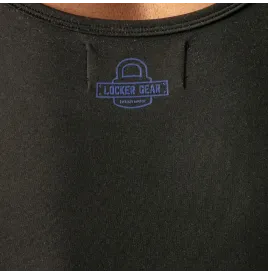 LOCKER GEAR - CANOTTA BLU AD ACCESSO LIBERO S