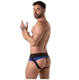 LOCKER GEAR - WIDE WAISTBAND JOCK BRIEF BLUE S