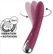 SATISFYER - SPINNING VIBE 1 VIBRATEUR ROTATEUR G-SPOT ROUGE SATISFYER - SPINNING VIBE 1 VIBRATEUR ROTATEUR G-SPOT ROUGE