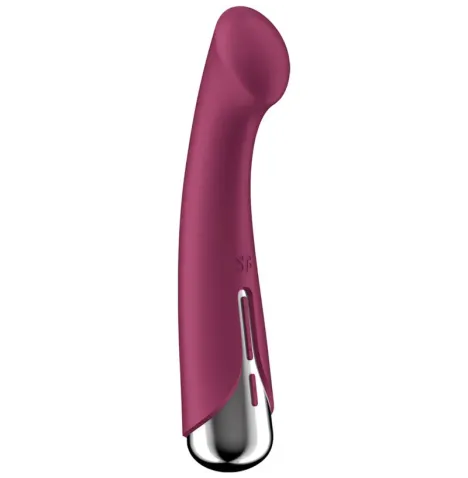SATISFYER - SPINNING G-SPORT 1 VIBRATEUR ROTATOR ROUGE