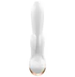 SATISFYER - DOUBLE FLEX VIBRATOR APP WEISS