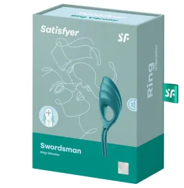 SATISFYER - VIBRATORE AD ANELLO SWORDSMAN VERDE
