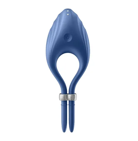 SATISFYER - ANELLO VIBRATORE DUELIST BLU