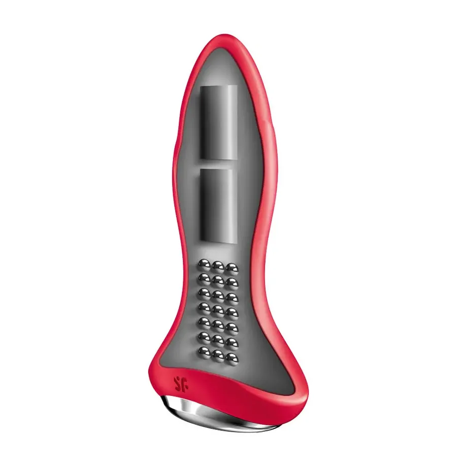 SATISFYER - ROTATOR PLUG 1 APPLICATION VIBRANTE ROUGE SATISFYER - ROTATOR PLUG 1 APPLICATION VIBRANTE ROUGE