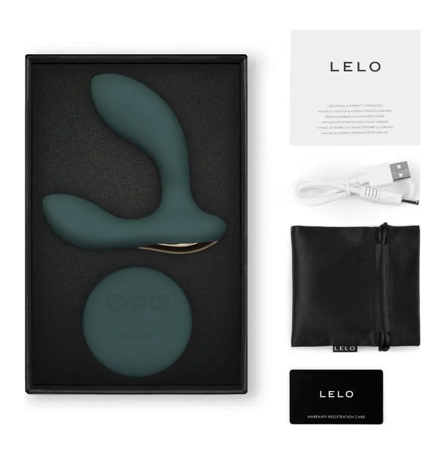 LELO - HUGO 2 GREEN REMOTE CONTROL PROSTATE MASSAGER LELO - HUGO 2 GREEN REMOTE CONTROL PROSTATE MASSAGER