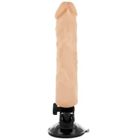 BASECOCK - REALISTIC VIBRATOR REMOTE CONTROL FLESH 21 CM -O- 4 CM