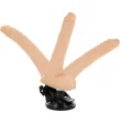 BASECOCK - VIBRATEUR ARTICULABLE TÉLÉCOMMANDE NATUREL 18.5 CM -O- 4 CM BASECOCK - VIBRATEUR ARTICULABLE TÉLÉCOMMANDE NATUREL 18.5 CM -O- 4 CM